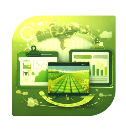 Feedback loop model driven by satellite imagery data
