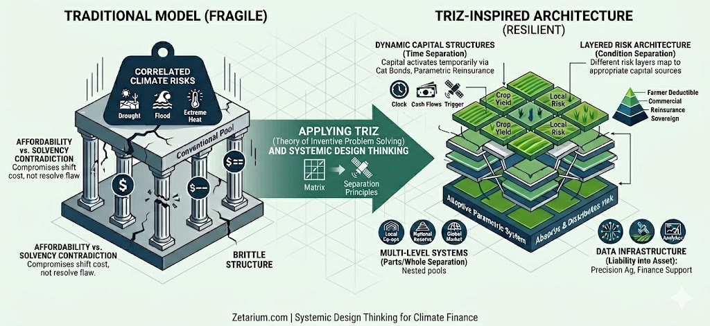 The TRIZ method to expand the crop insurance market